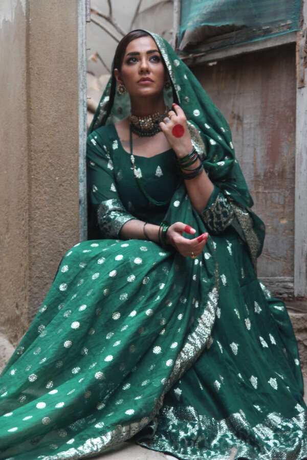 Zamurd – A Regal Pishwas by Ek Qali - Image 6